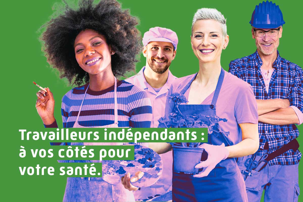Travailleurs indépendants : les informer pour prendre soin de leur santé 