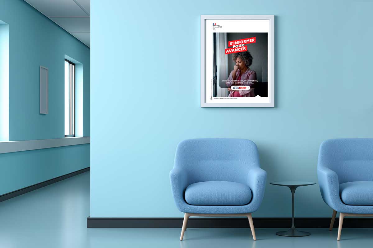 Une campagne d’information du ministère de la Justice pour les victimes 